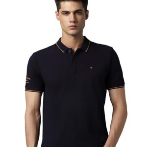 Solid Polo Cotton T-Shirt