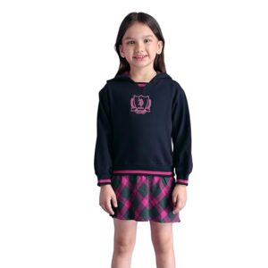 Regular fit Cotton Long Sleeves Hooded Dresses